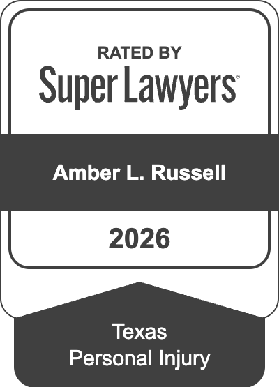 Rated by Super Lawyers 2026 — Amber L. Russell, Texas, Personal Injury